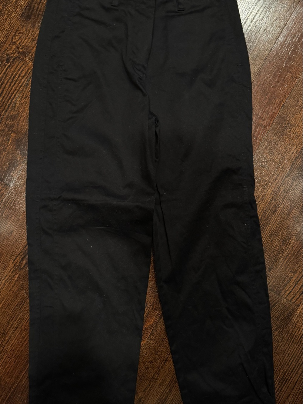Proenza Schouler Black Straight-Leg Chinos